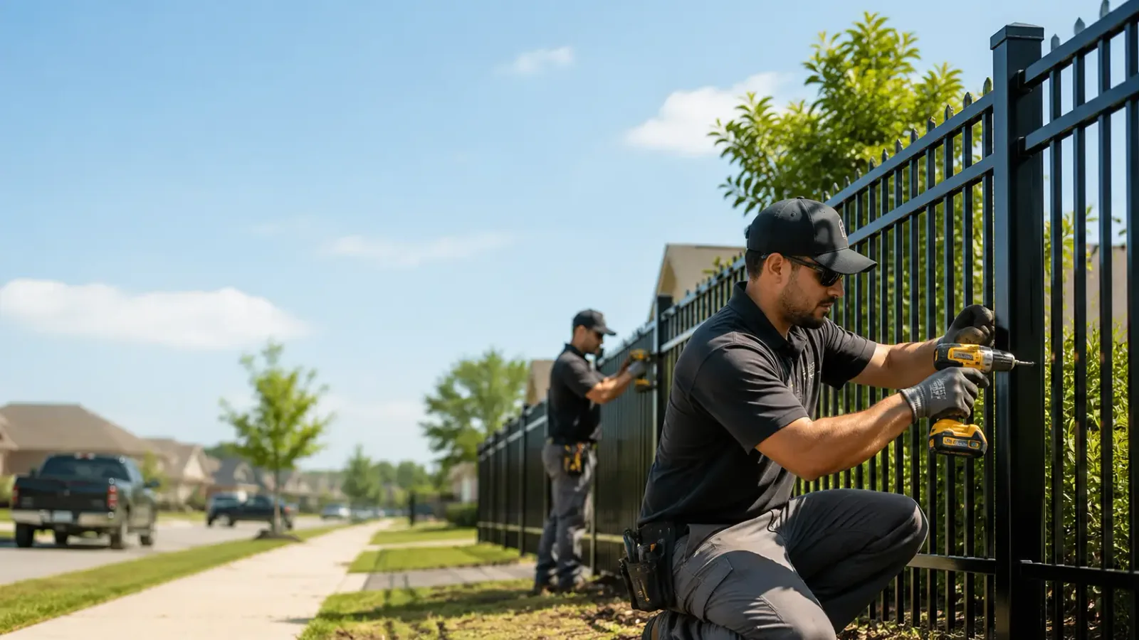 Metal Fence Installation in Cooksville, MD